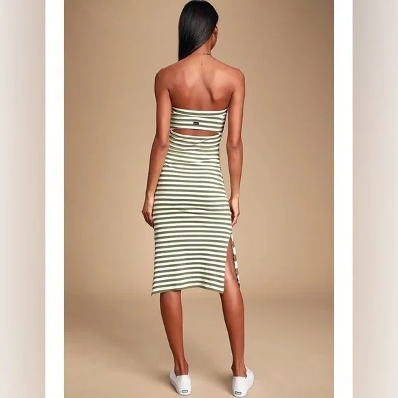 RVCA raincheck tube dress . NWT - Picture 1 of 8